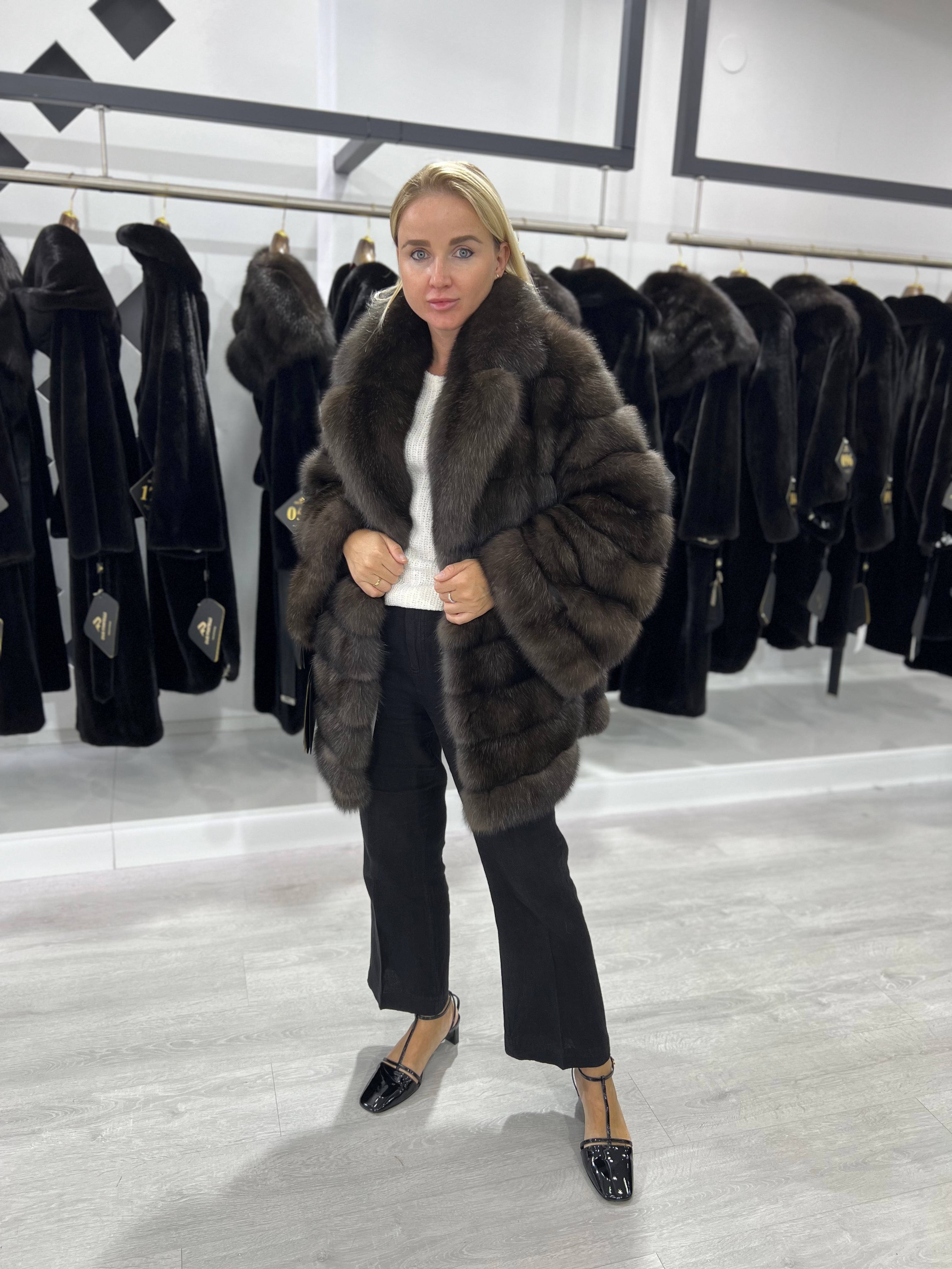 Sable Fur Coats | Luxury Sable Collection – Omriya